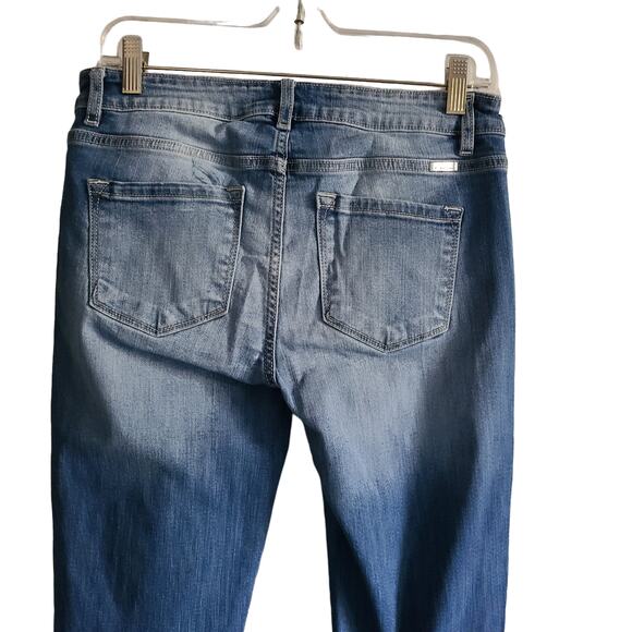 KANCAN Cassandra Mid Rise Ankle Skinny Jeans Medium Wash KC8274M Women's 9/28 - Picture 5 of 12